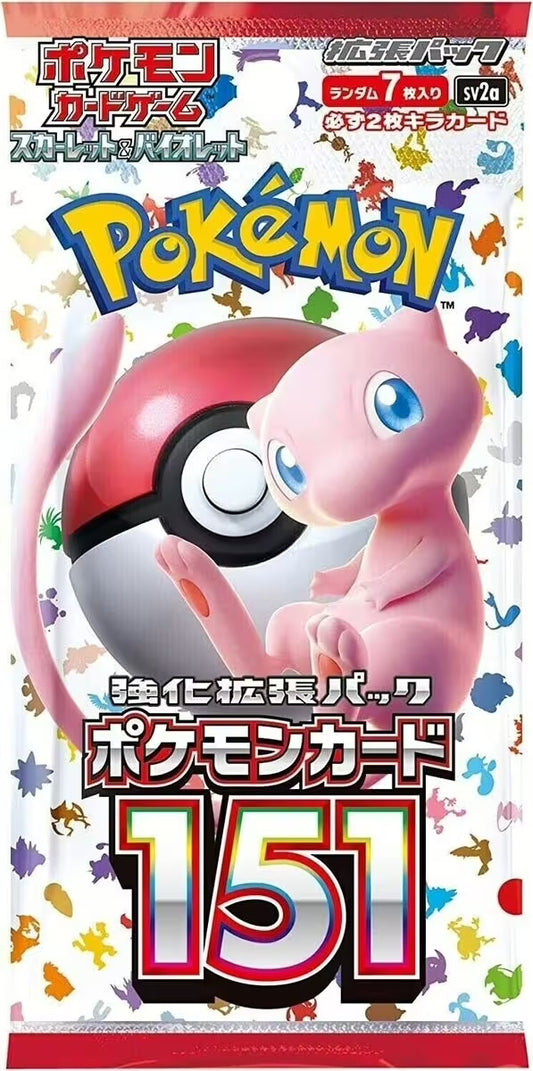 Pokémon Scarlet & Violet 151 (SV2a) Booster Display - JPN